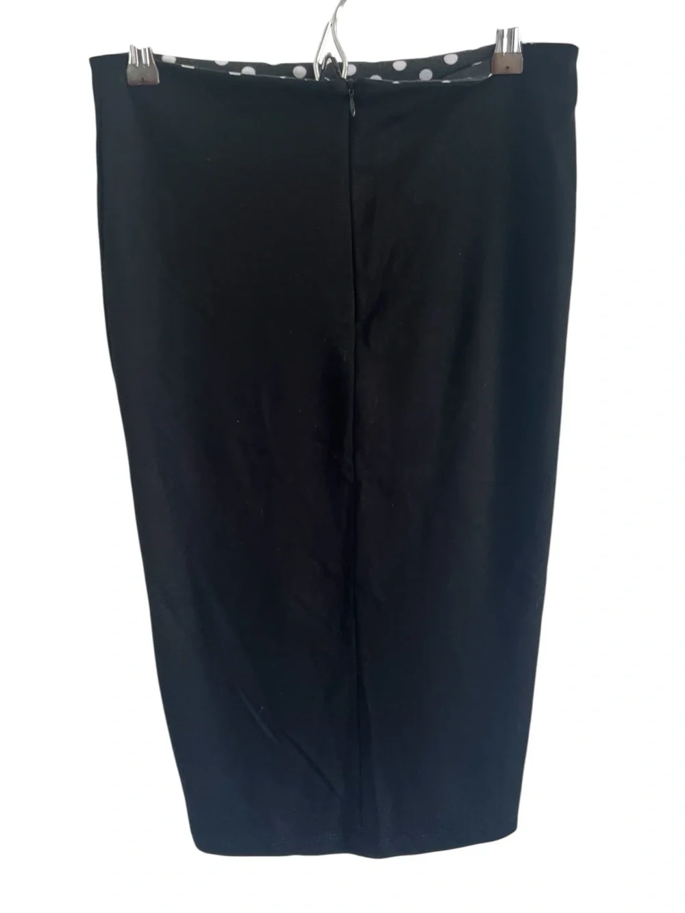 Iron Fist Black Skull Pelvis Graphic Pencil Skirt - Picture 4 of 4
